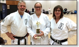 Sensei Eric Bergman, Sensei Julie Bergman & Margaret Livingston