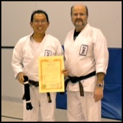 Sensei Armin Kwan, 1st Dan